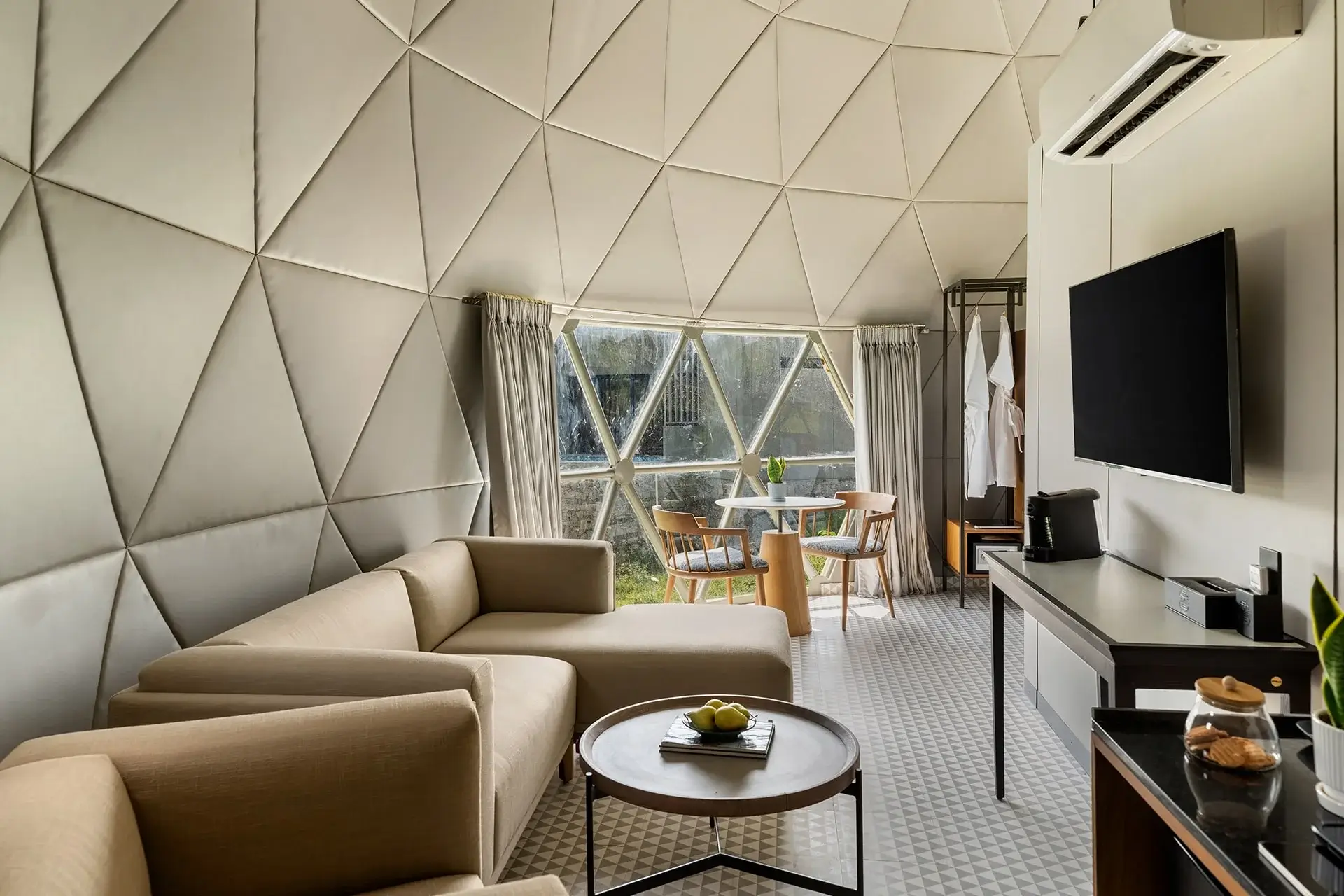 Planet-Inspired Luxury Rooms