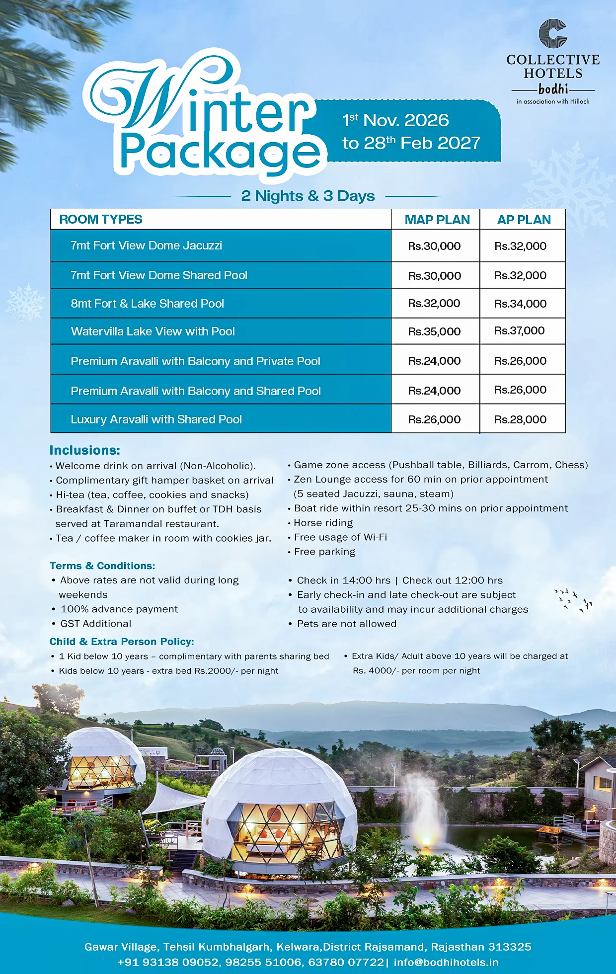 luxury resort in kumbhalgarh